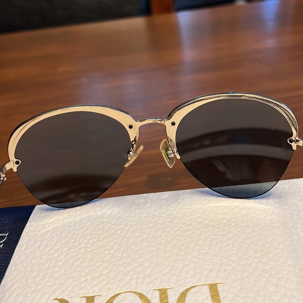 Miu-miu Aviators 140 purple mirrored lenses - Picture 9 of 15